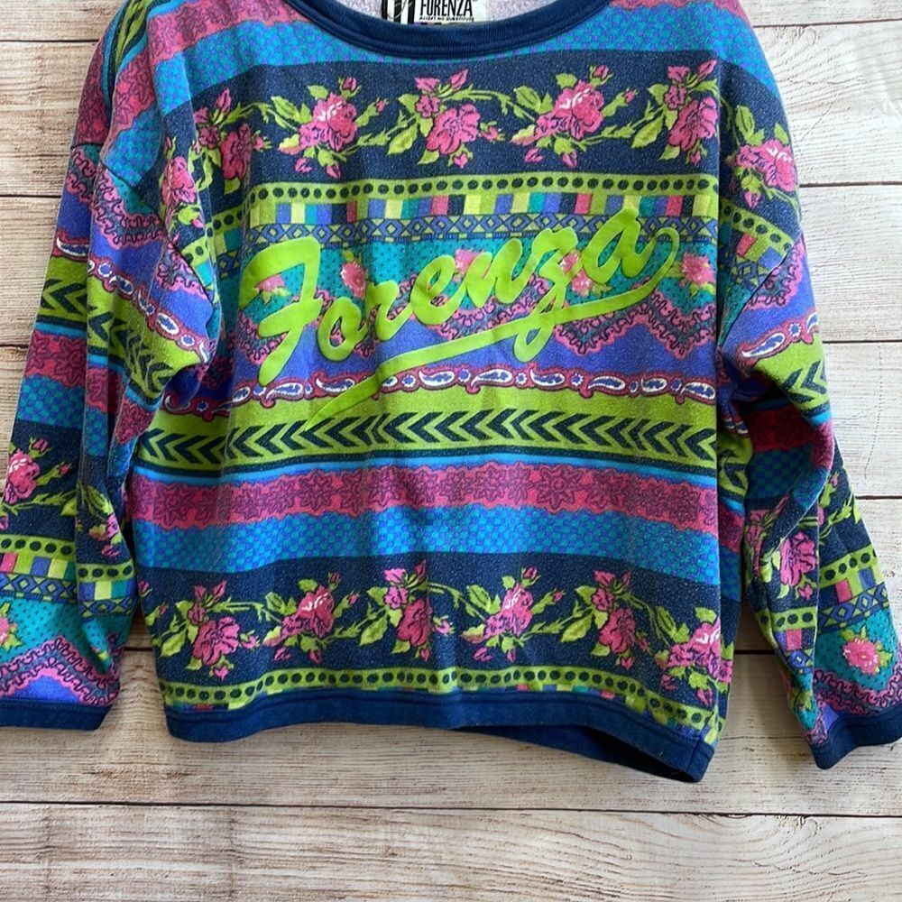 ‎VINTAGE FORENZA SPELL OUT SWEATSHIRT - Picture 3 of 5